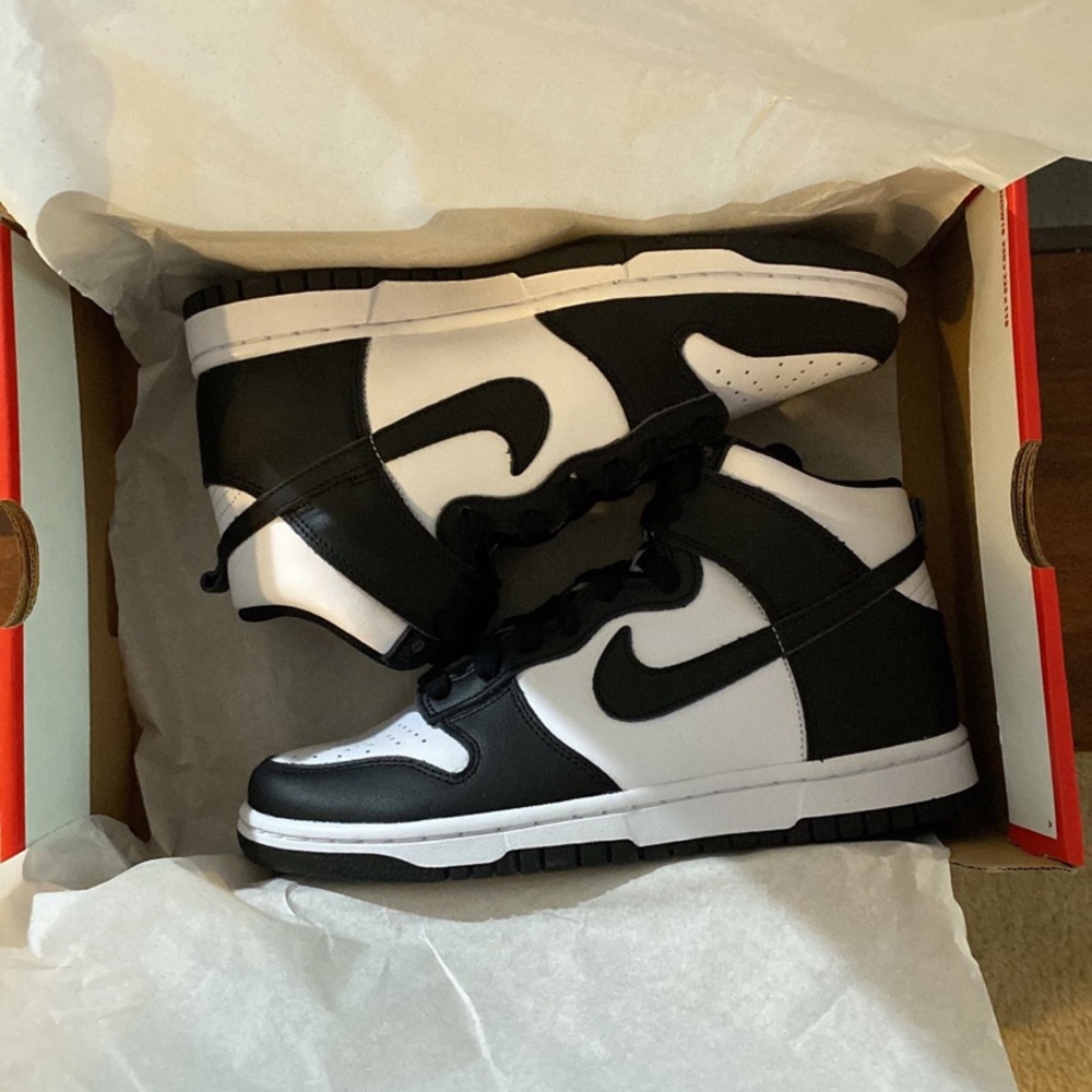 Selling Panda Dunks Brand New!!! You can’t find them anywhere now. Size 8 Women